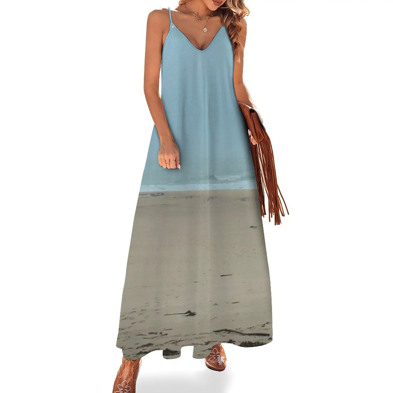 

New Beach Sleeveless Dress women dress summer outfits for women 2023