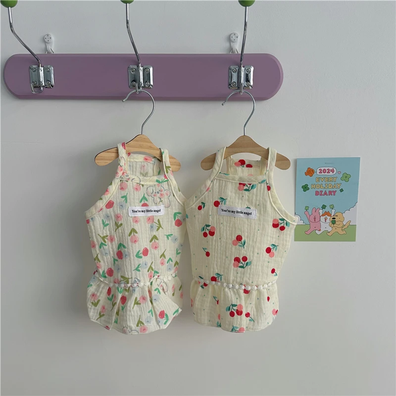 Dog Cat Supplies Cute Summer Dress Skirt