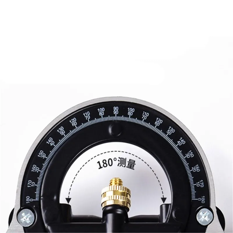3 In1 조정 가능한 눈금자 멀티 조합 사각 각도 측정기 각도기 300mm/12 측정 세트 도구 범용 눈금자 직각