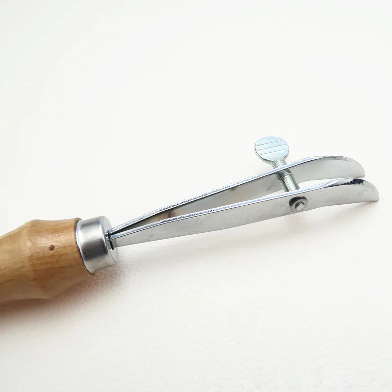 Adjustable Outside Edge Creaser for Leather Craft, Leather Tools for DIY, Handmade Durable Tools