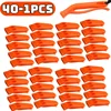 1/5/10/20/30/40pcs Survival Loud Whistle Multifunction Outdoor Emergency Whistle Double Pipe Rescue Whistle for Camping Hiking 1