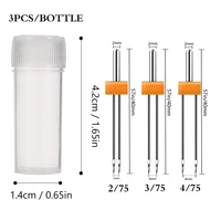 Buy High-Quality Twin Stretch Sewing Needles Set - 3PCS (3/75, 3/80, 3/90) for Embroidery & DIY Sewing Accessories Online - Image 2