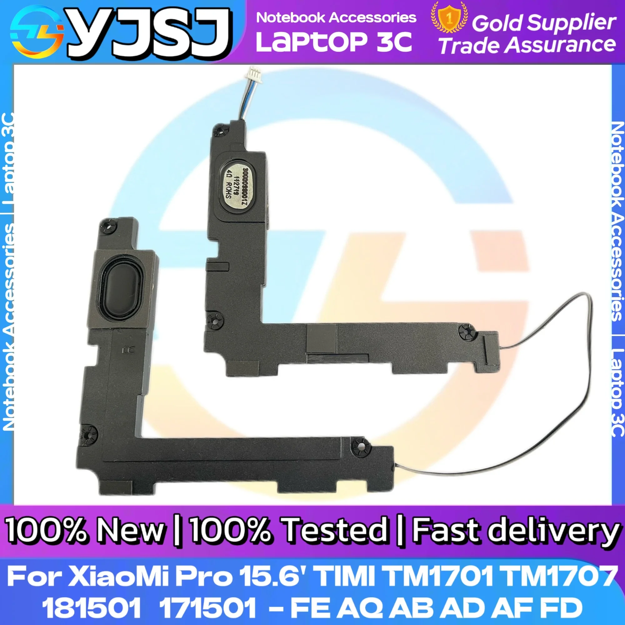 Laptop Speaker For XiaoMi Pro15.6' TIMI TM1701 TM1707 181501 171501-FE AQ AD AB AD FE Built-in Speakers laptop speaker
