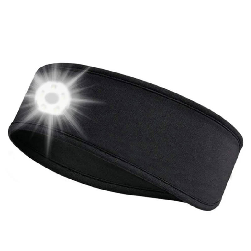 

JFBL Hot Camping Head Light Lamp Jogging Head Light Lamp,5 LED Adjustable Brightness Rechargeable Head Light Lamp Camping