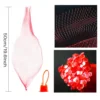 100PCS Reusable Mesh Fruit Vegetable Bags 30-50CM Nylon Storage Bags Plastic Garden Netting Seafood Boil Grocery Mesh Bags 5