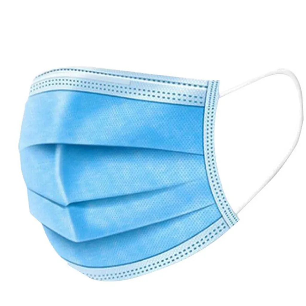 Purifying Face Mask Cover 3 Layer Mouth Filter 50pc Anti Dust Disposable Mouths Covers Dust Mask