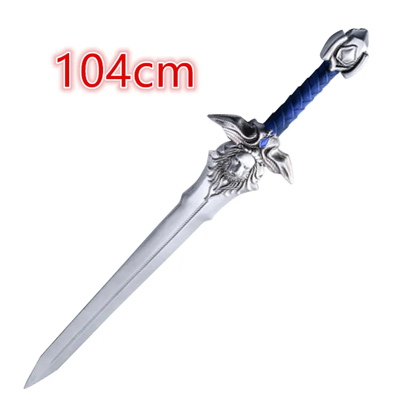 104cm Big Sword Sheep Head King Sword Beast Gold Lion Sword Game Movie Weapon Cosplay Sword Safety PU Gift Toy 3