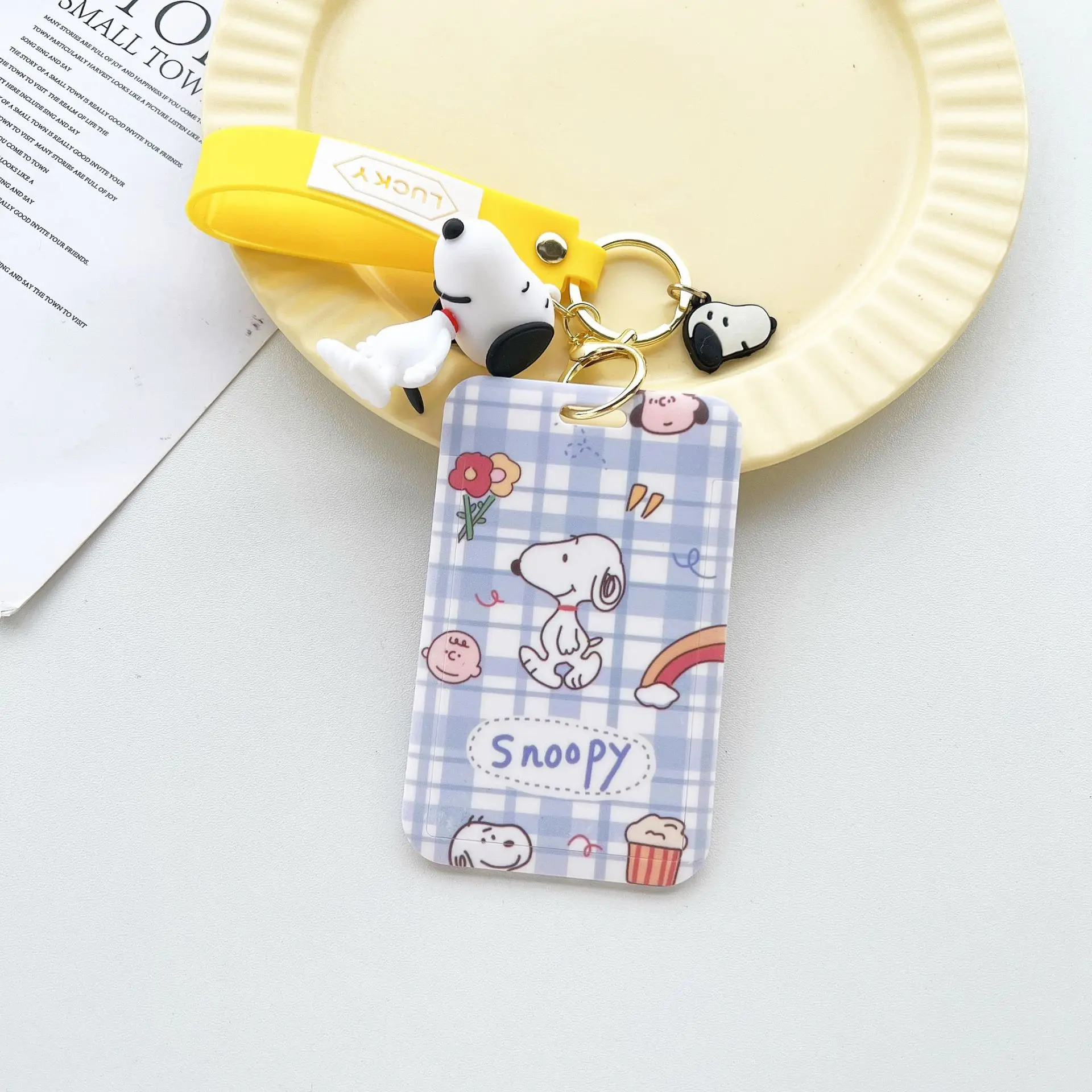 Snoopy Badge Reel -  UK