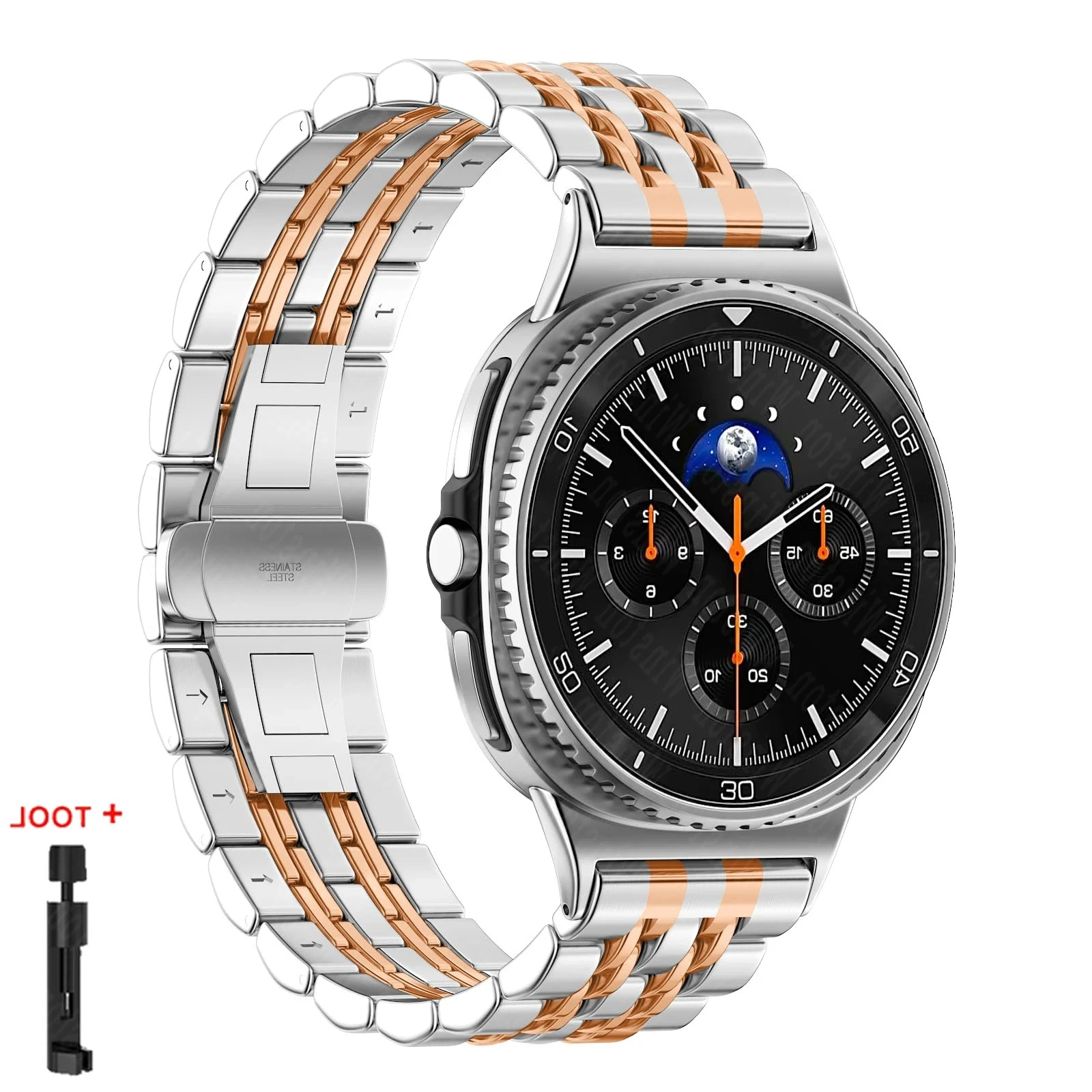 Premium Stainless Steel Metal Bracelet Wristband