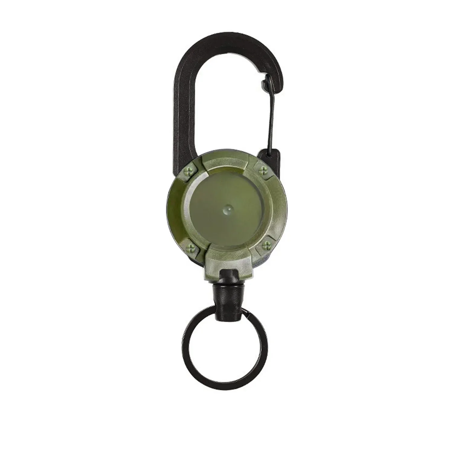 265lb Breaking Strength Cord Military-Grade Kevlar Retractable Lanyard -  265lb Strength Security Tether For Tools, Weapons & Gear Retractable Tether
