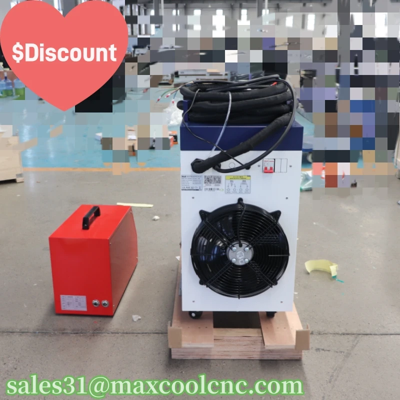 Small Mini Size CW Laser Welding Machine Auto Feeding Laser Weld Paint Cleaning Machine Wood Metal Paint Coatings Cleaner