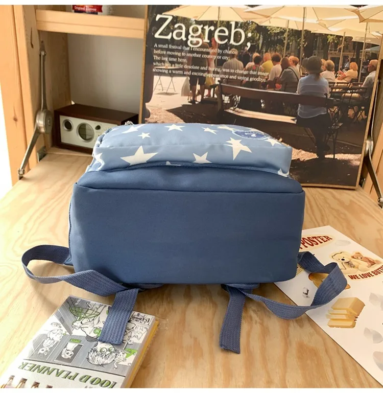 Kawaii Starry Large Capacity Harajuku College Backpack