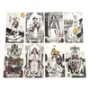 12x7cm Secret Mirror Tarot Card Game 4