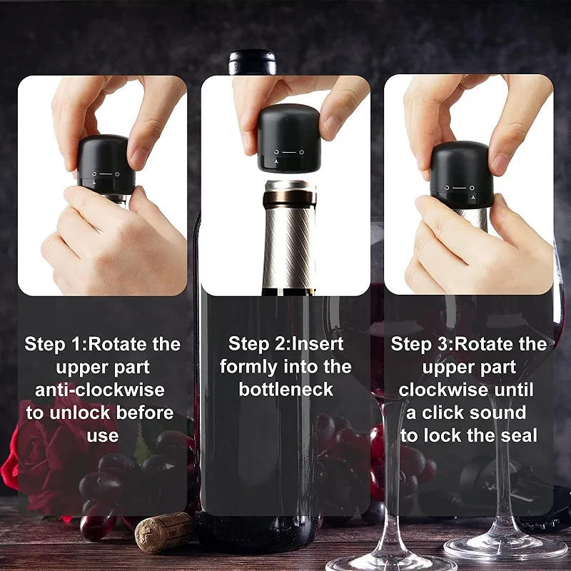 https://ae01.alicdn.com/kf/Sa712aac97364463485d23ed5a16f8a51M/Silicone-Vacuum-Red-Wine-Champagne-Bottle-Stopper-Set-Sealed-Bottle-Cap-Stopper-Kit-Leak-proof-Retain.jpg