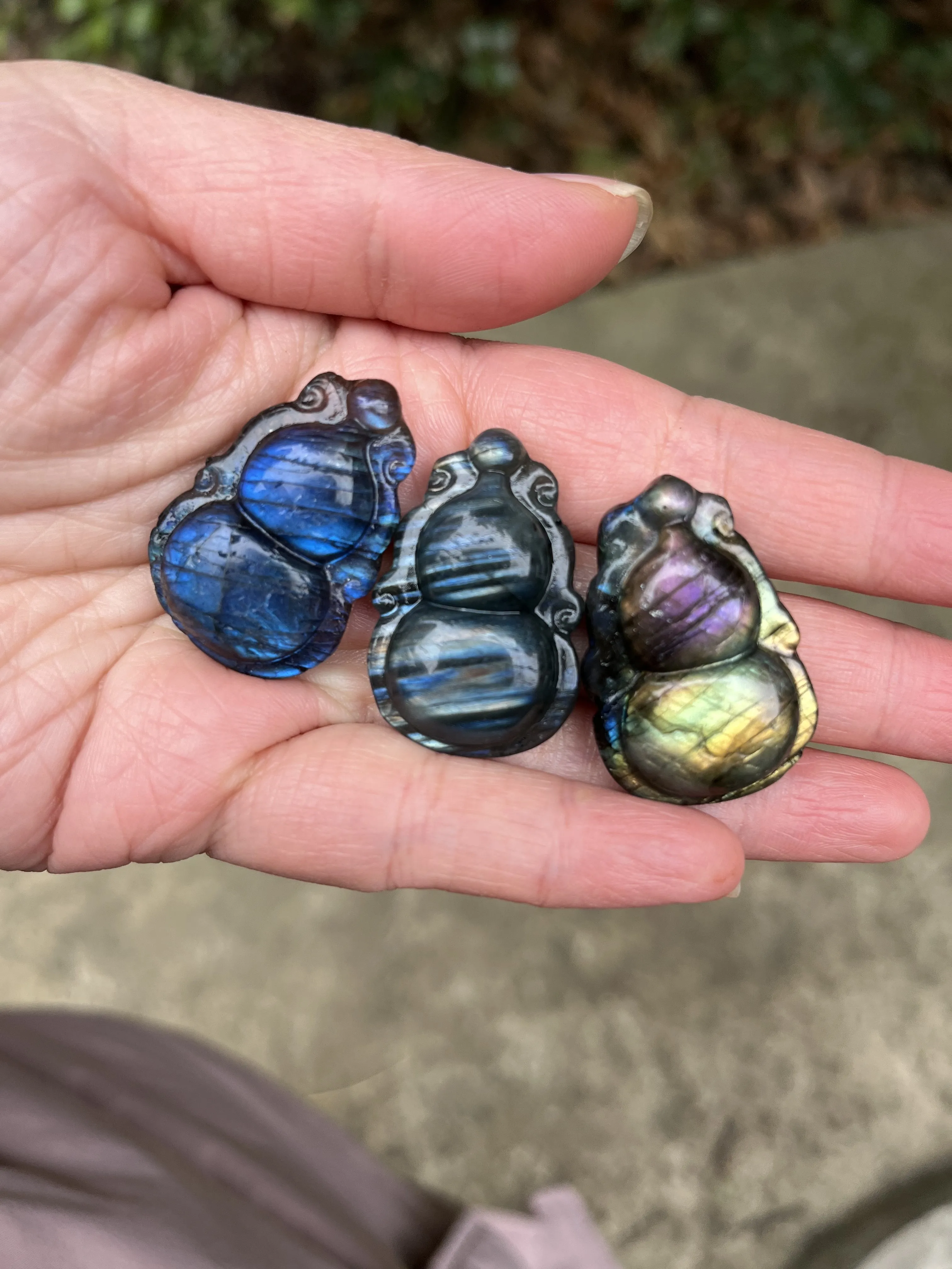 Diy Natural Elongated Stone Raw Stone Carved Polished Pieces Men's And Women's Pendant Accessories Jewelry