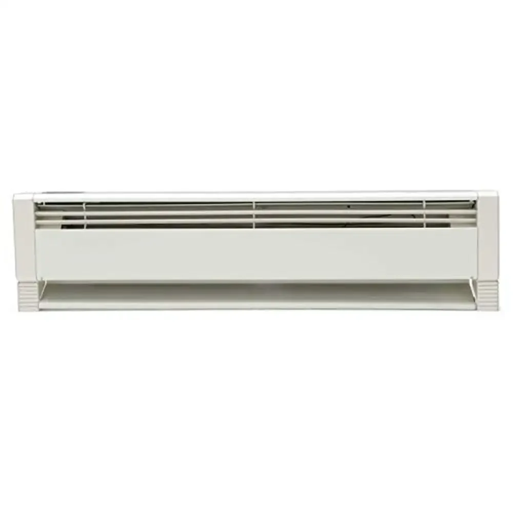 Electric Hydronic Baseboard Heater Home Office Heat Navajo White Easy Clean