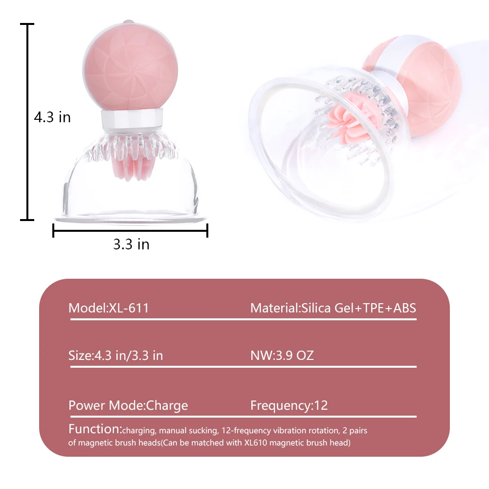 Nipple Sex Toys Nipple Clamps Nipple Clamp Vibrator Nipple Toy Clamps Sucking Stimulator 12 Vibrator Modes