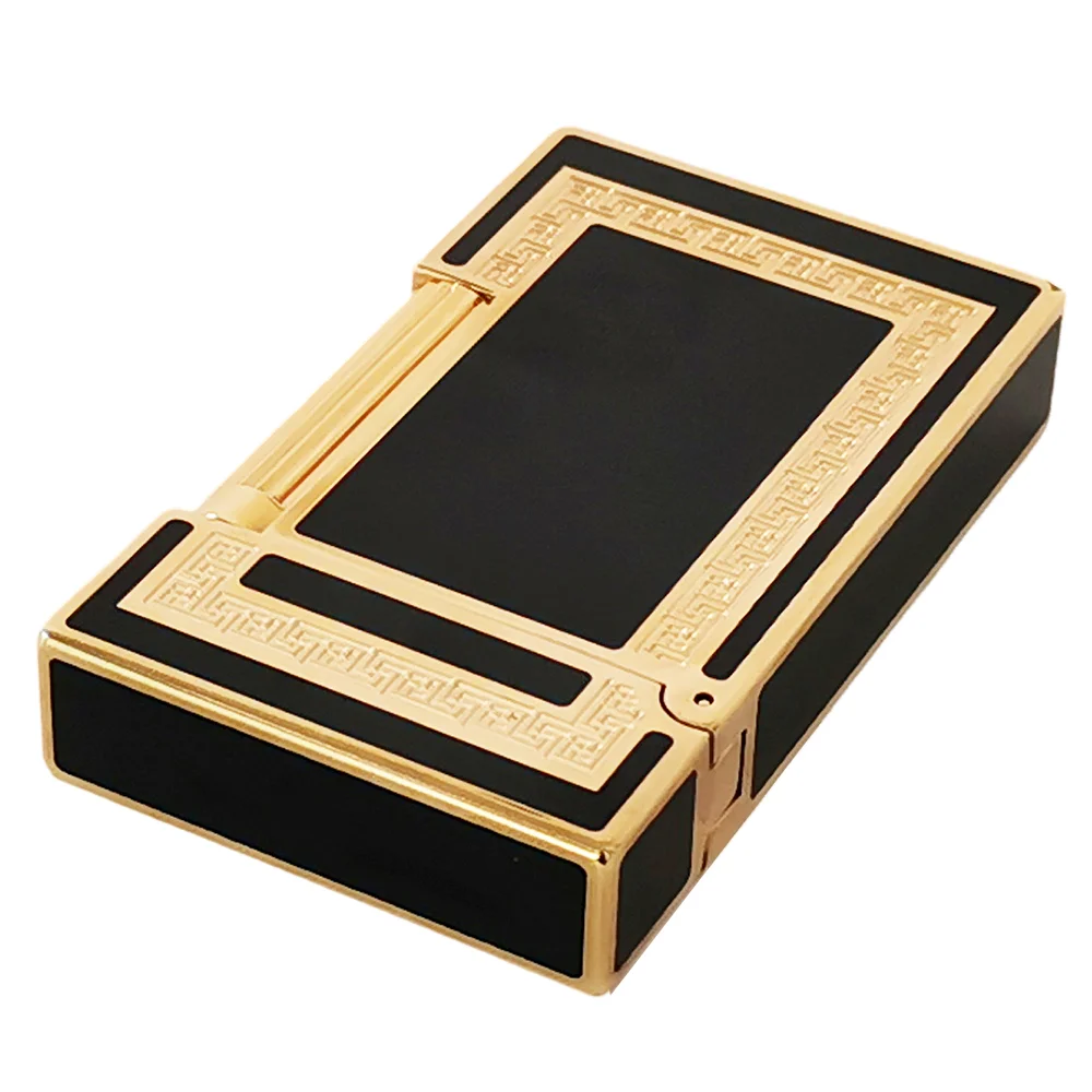 Memorial L2 Lighter Brass Butane Gas Lacquer Smoking Cigarette Accessory Man Dad Gift Collections