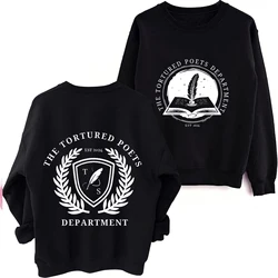 The Tortured Poets Department 2024 Sweatshirt Harajuku Round Neck Long Sleeve Man Woman Sweatshirts Oversized