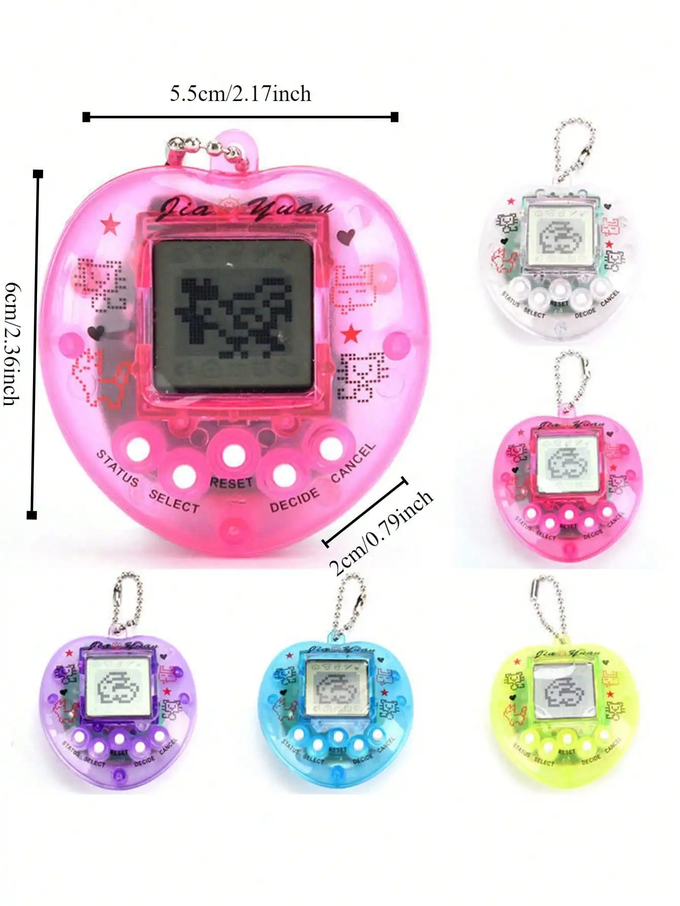 Penguin-Type Handheld Electronic Pet Game Console 168-in-1 Classic Mini Virtual Development Game Tamagotchi Toys For Kids 6