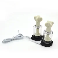 Elektroschock SM Bestrafung Nippelstimulator Brustmassagegerät Spiele für Erwachsene Medizinisches Zubehör SM Bondage Slave Elektroschock 3