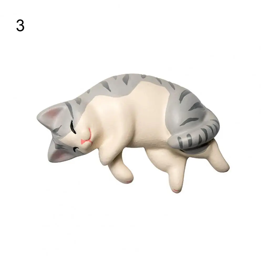 Imán de nevera de gato de dibujos animados, 3D pegatina de nevera