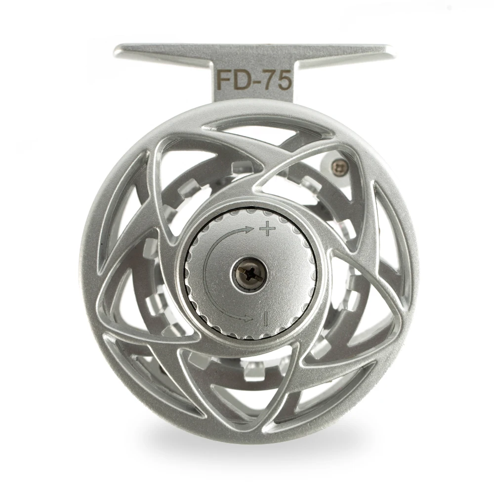 

HERCULES Fly Fishing Reel 2+1 BB with Push Button Release 3/4-5/6 WT Aluminum Alloy and Spool Fly Reels Pesca