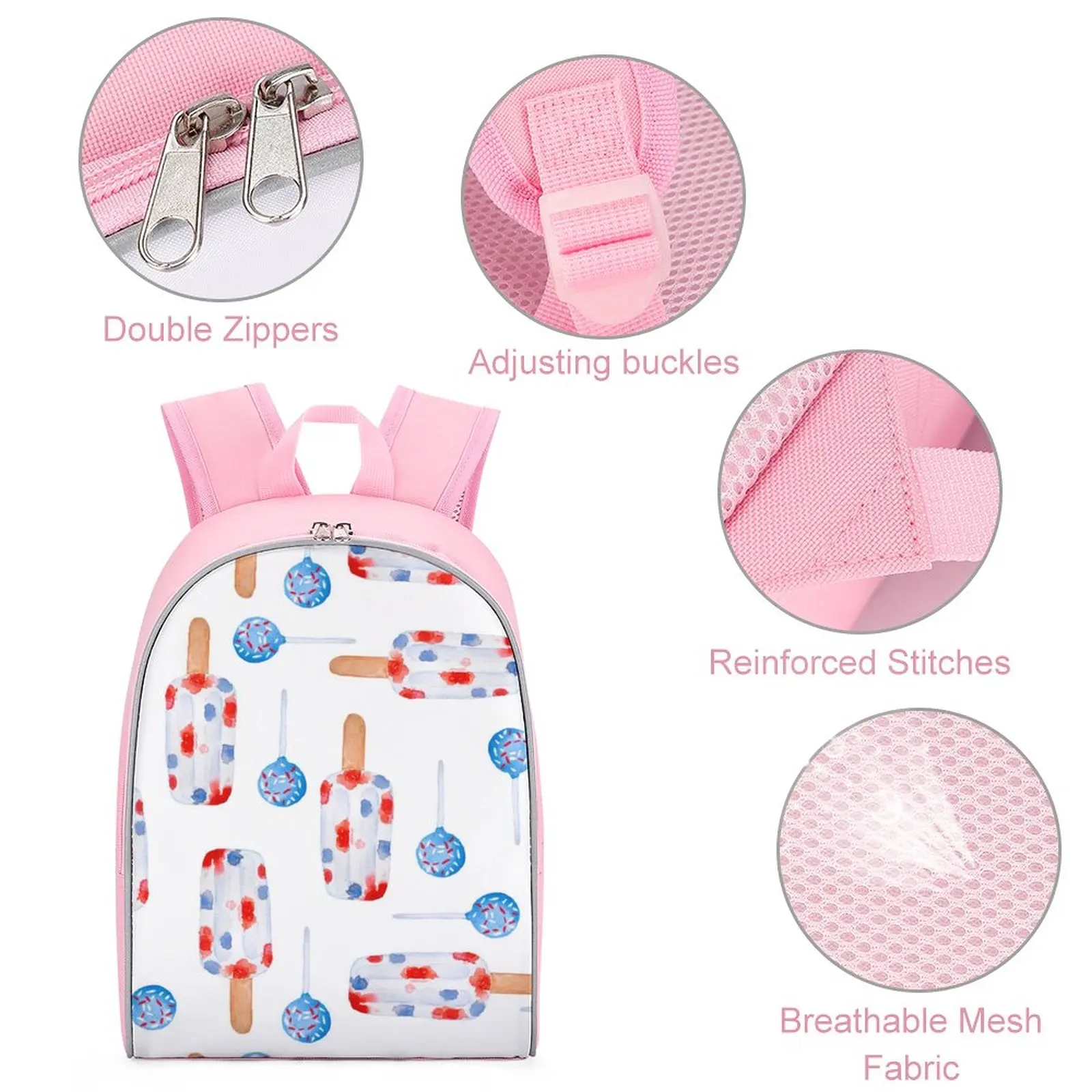 Children's Custom Backpack School Bags Custom Print Knapsack School Bag for Child Multipurpose 13 Inch Backpack