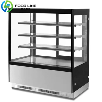 ตู้แช่เย็นแสดงสินค้าในซูเปอร์มาร์เก็ต ตู้แช่เย็นเชิงพาณิชย์ พร้อมการตั้งค่าหน้าจอสัมผัสและการตรวจสอบระยะไกล 1