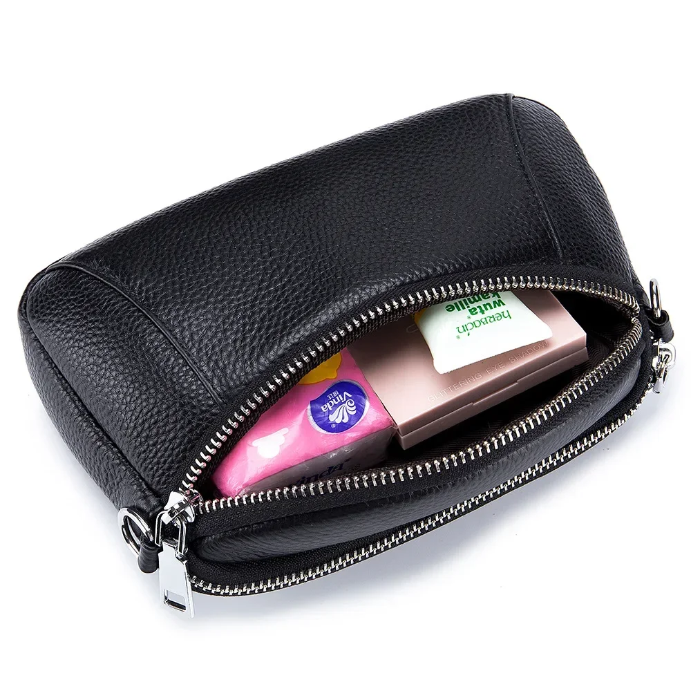 Genuine Leather Tote Bag High Quality Cowhide Ladies Handbags New Luxury Women Shoulder Bag Small Crossbody Bags for Women