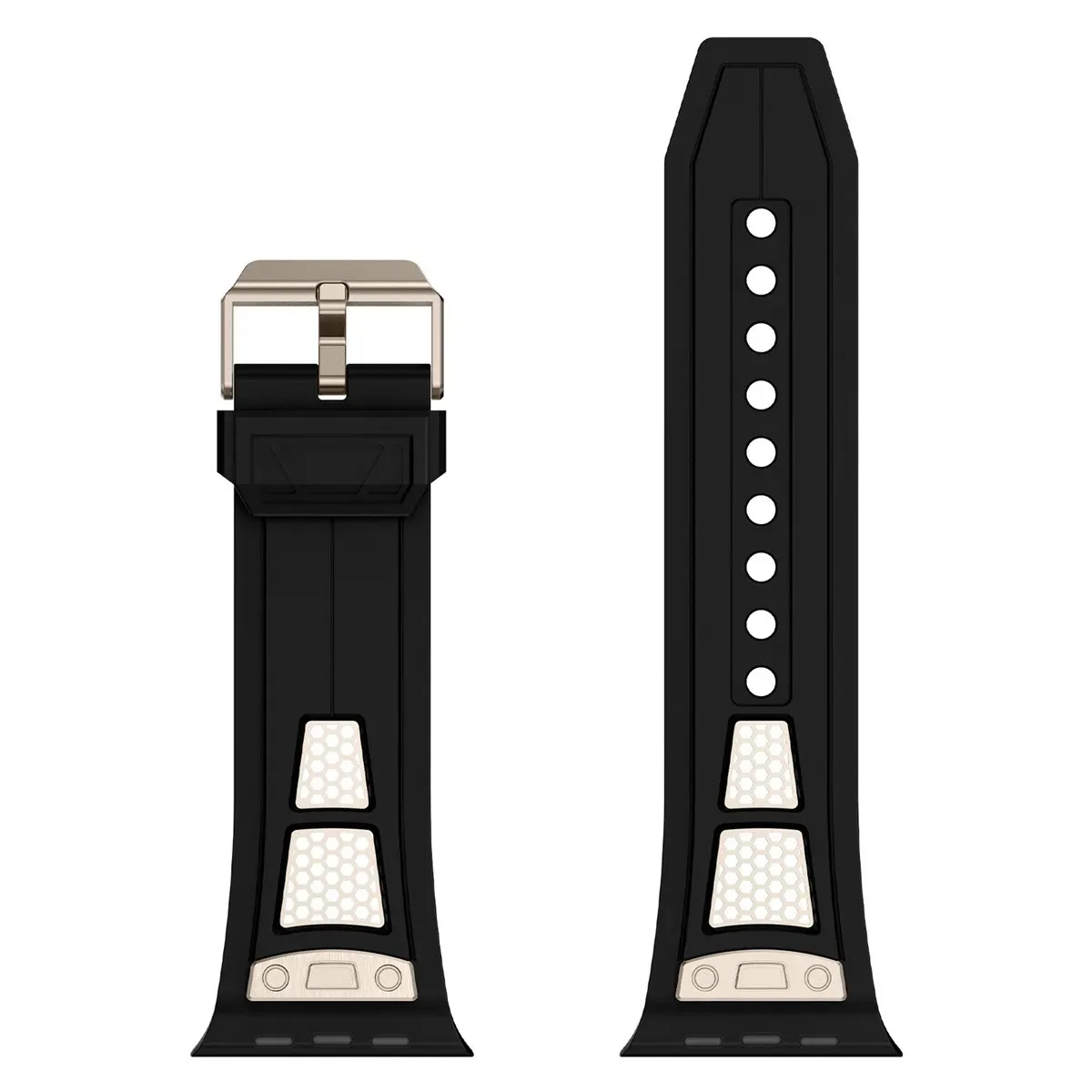 Uhrenarmband für iWatch 42/44/45/49 mm, modisches Metallarmband für die Uhrenserie Ultra2 Se 9/8/7/6/5/4/3/2/1_voghion.com