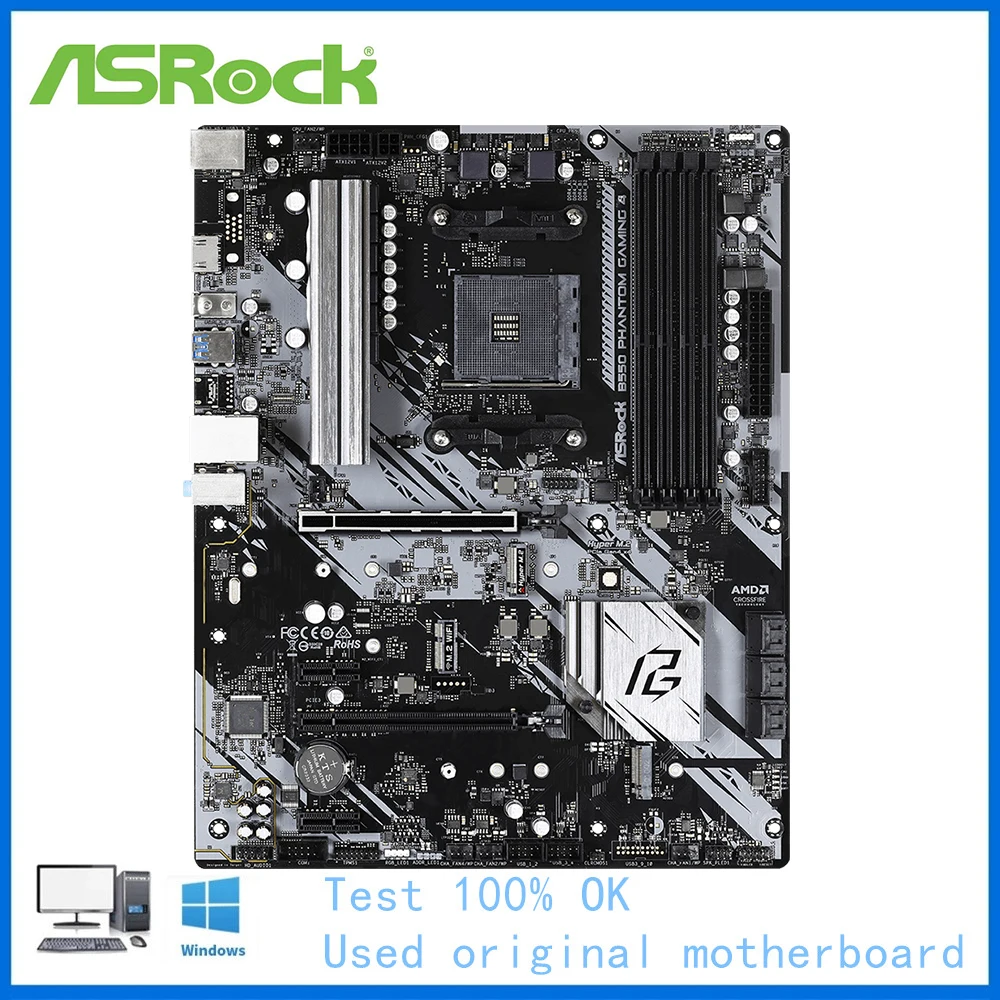 B550MotherboardUsedForASRockB550PhantomGaming4Motherboard
