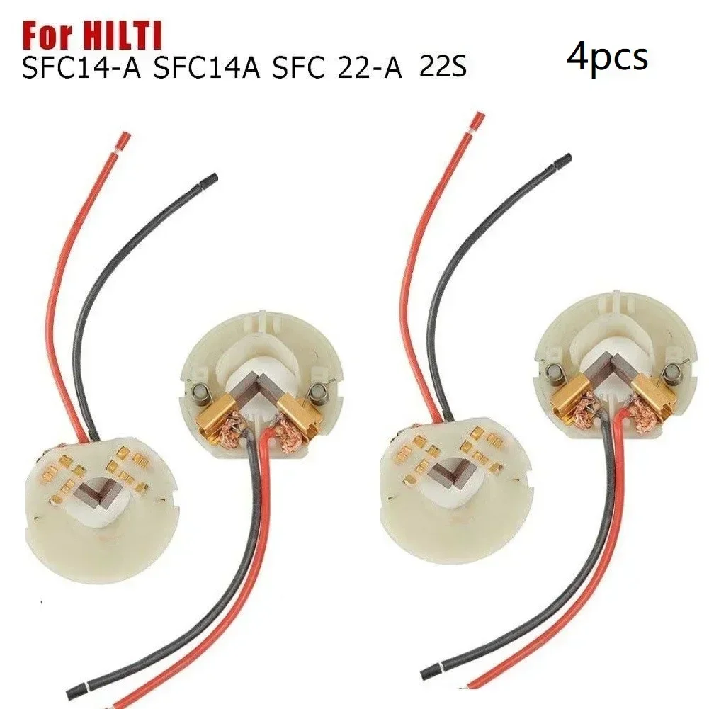 2pcs Carbon Brush Replace For Hilti TE500 TE 500 23*12.5*6.3mm No Auto&With Auto Accessories Fast Shipping