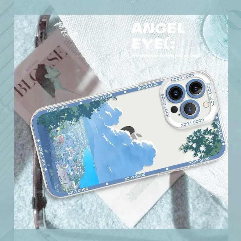 Japanese Anime Scenery Phone Case Cover