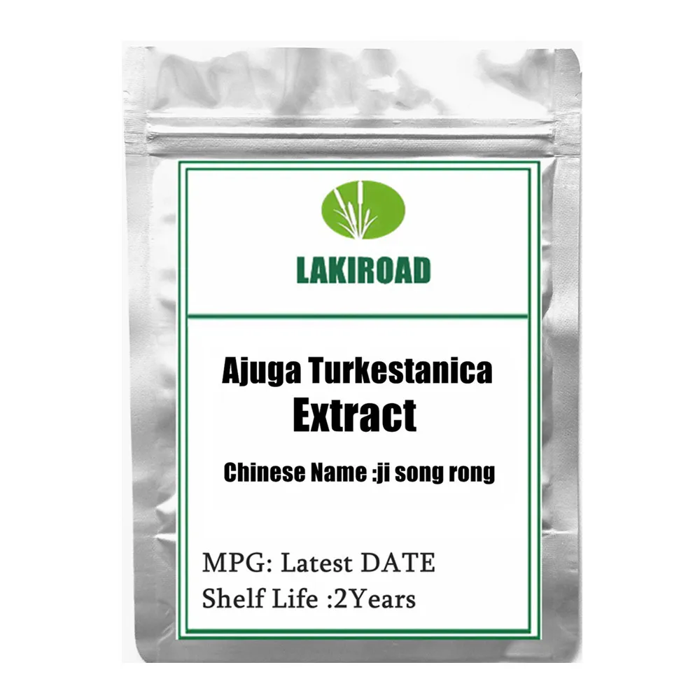 Fornitura Estratto Di Ajuga Turkestanica 30% Polvere Di Turkestone Ur Sugar Face Glitter Herb Agaricus Spedizione Gratuita