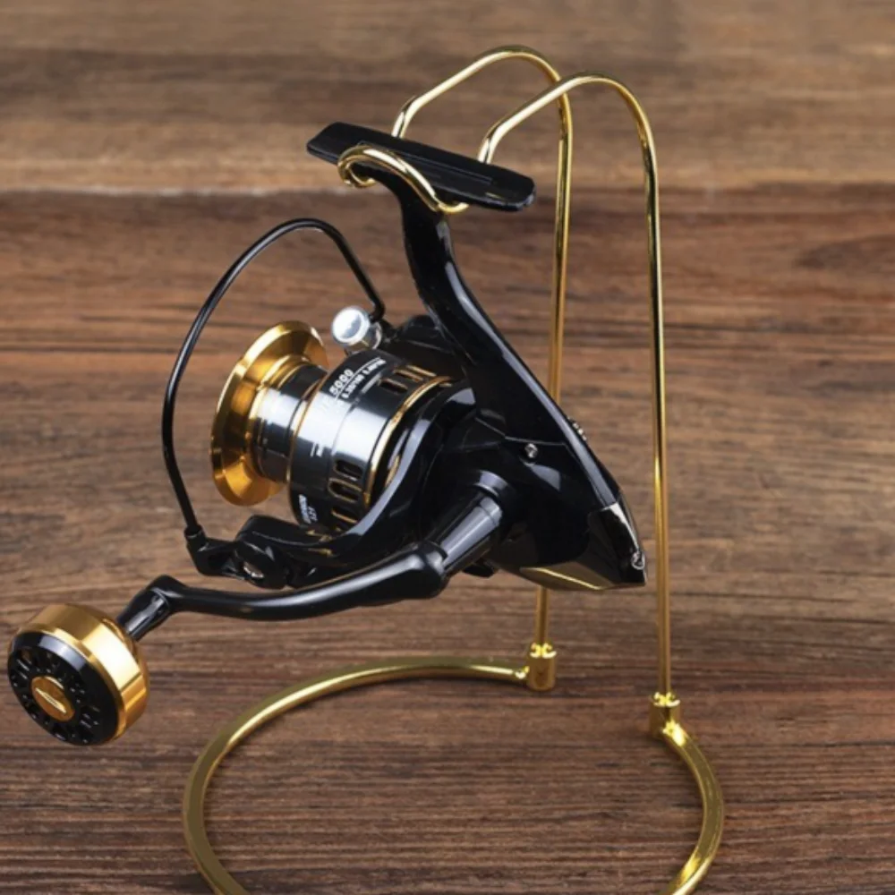 Unterstützung Edelstahl Angelrolle Display Halter Langlebiges Zubehör Reel Rack Reel Lagerung Lagerung Lösung