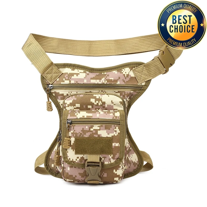 Waterproof Camouflage Motorcycle Leg Bag