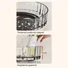 Fridge Organizer Rotating Tray 360 Degree Spinning Refrigerator Round Shelf Condiment Storage Racks For Cabinet Dining Table 4