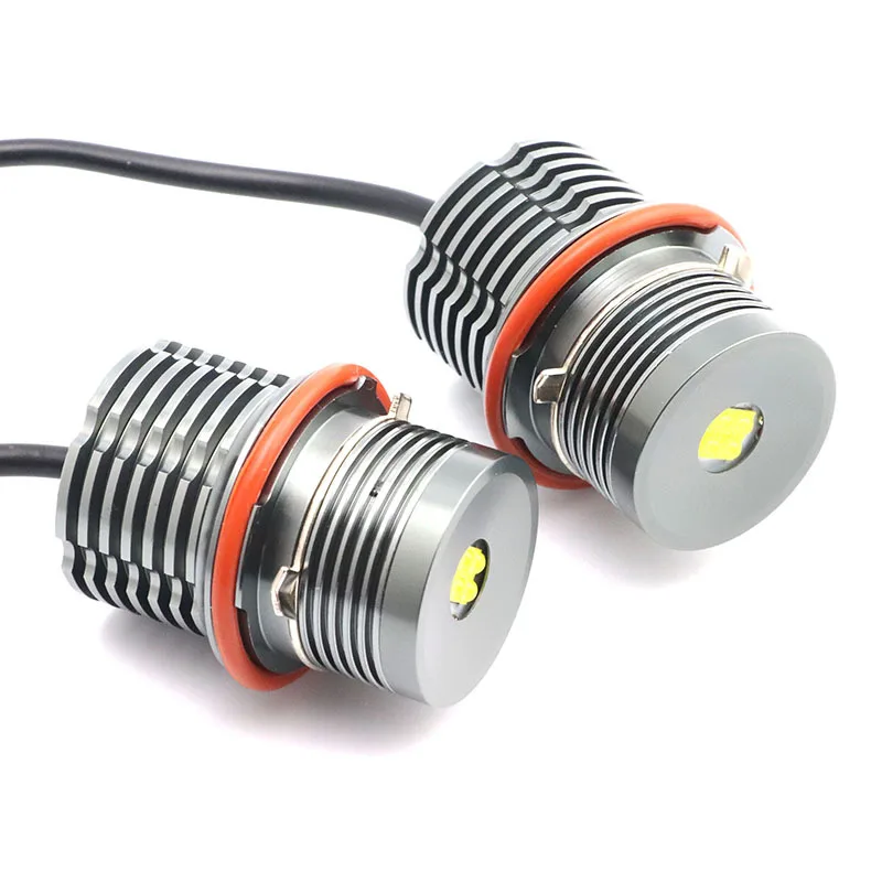 

Фары ангельские фары, 2 шт., 80 Вт, подходят для BMW E87, E39, E60, E61, E63, E65, E66, E83, E53