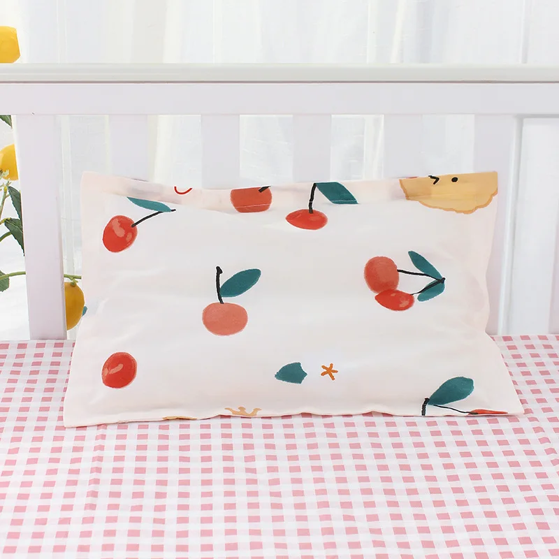 30x50cm Baby Envelope Pillowcase For Kids Cartoon Children Pillow Cases Cotton Soft Baby Pillow Cover Boys Girls 1pc PL001