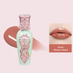 Radiant Bloom Vegan Tinted Lip Oil - Hydrating & Non - Sticky Shine (G08 Mystery Island)