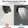 Solar Lights Outdoor Garden Wall Lamp Motion Sensor IP65 Waterproof Energy Saving Lamps for Outdoor Courtyard Street Porch Etc. 4