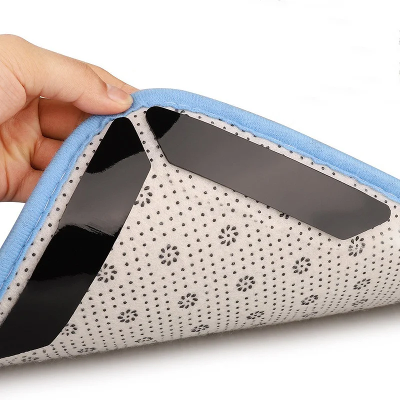Reusable Washable Rug Carpet Mat Grippers Non Slip Self-Adhesive Anti Skid Grip Tape For Home Bath Living Room