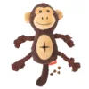 Dog Plush Toy Product With Teeth Grinding And Bite Resistant Plush Filling Squeaking And Noisy Toys Monkey Fleece Squeak Toys 3