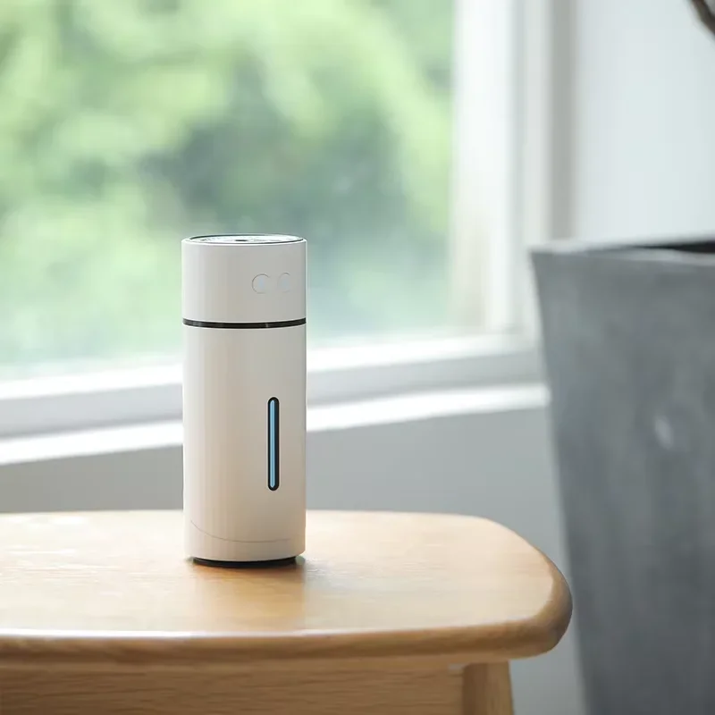 300ML 무선 가습기 USB 아로마테라피 디퓨저 USB 충전식 배터리 초음파 쿨 미스트 메이커 조용한 포거 0개 판매됨