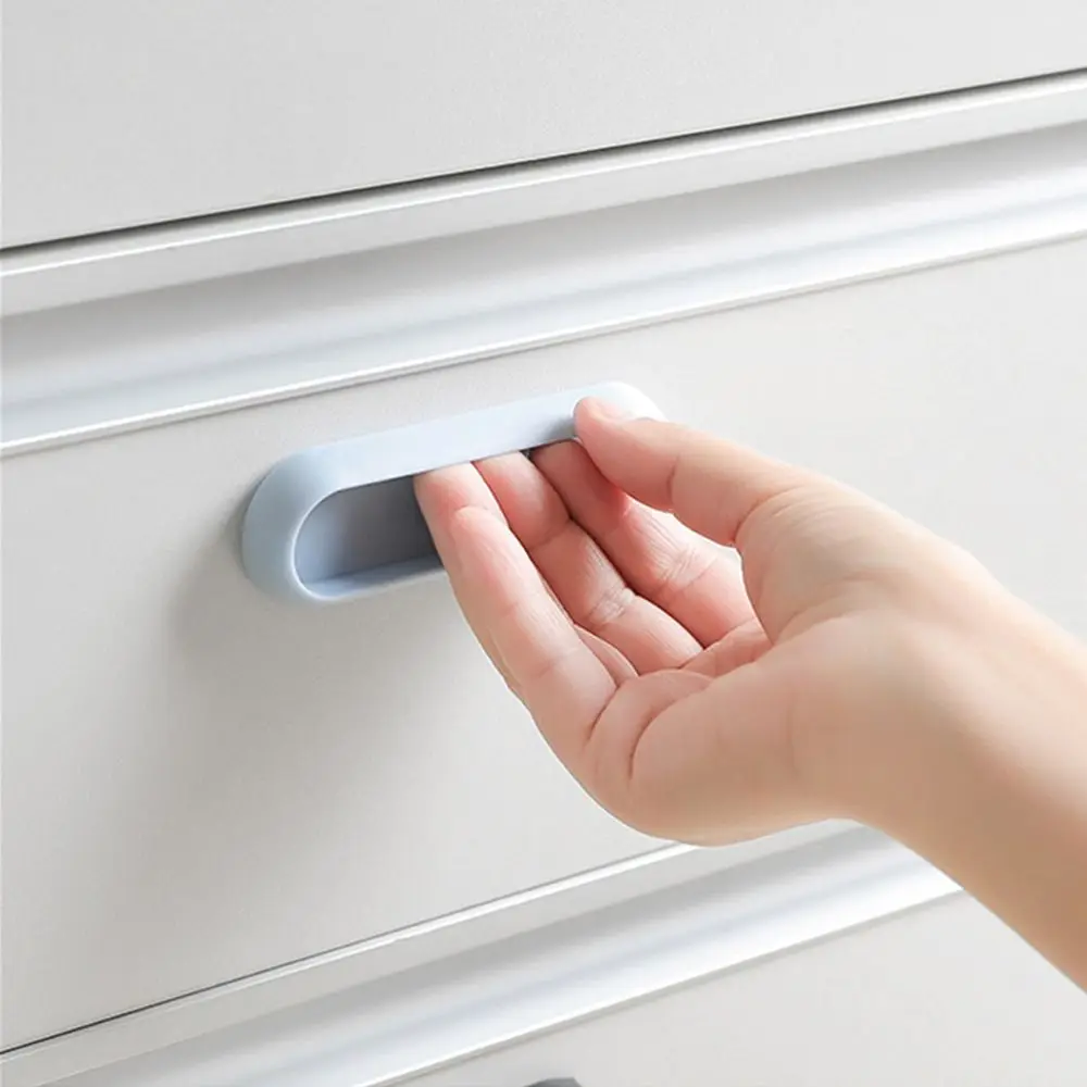 Description Picture 6 of item2pcs Self-adhesive Handles for Doors Glass Window Cabinet Drawer Door Handles Sliding Door Handles Home Supplies Furniture Items