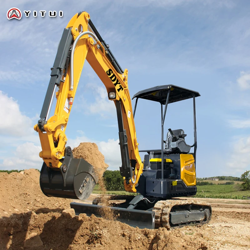 YITUI 1.2 Ton Mini Excavator, Factory Direct Sale, CE EPA Euro 5, Fast Delivery, Multi Scenario Use, Customized Model - Image 2