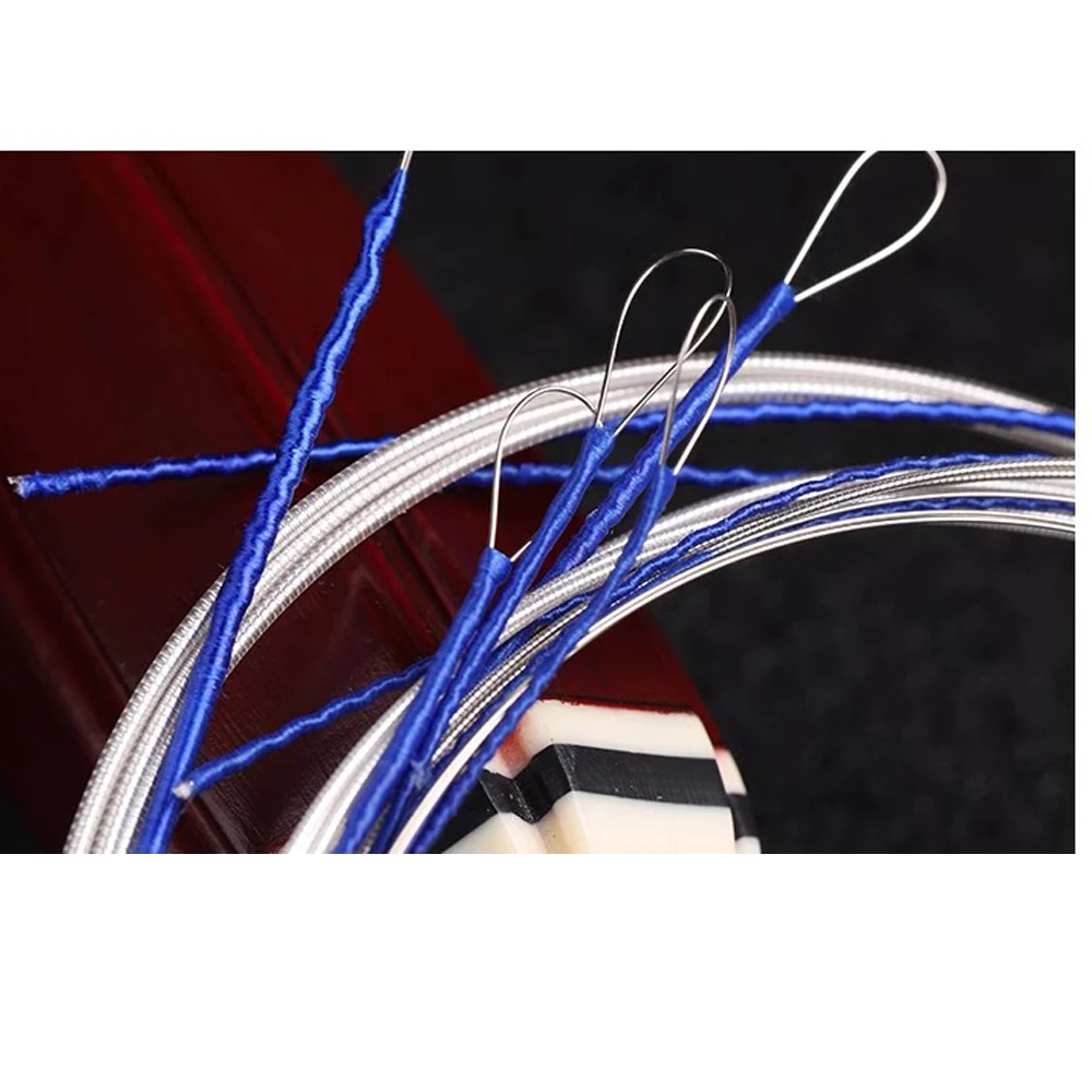 5 Sets Alice AT41 Silver Plated Copper Winding Pipa Strings