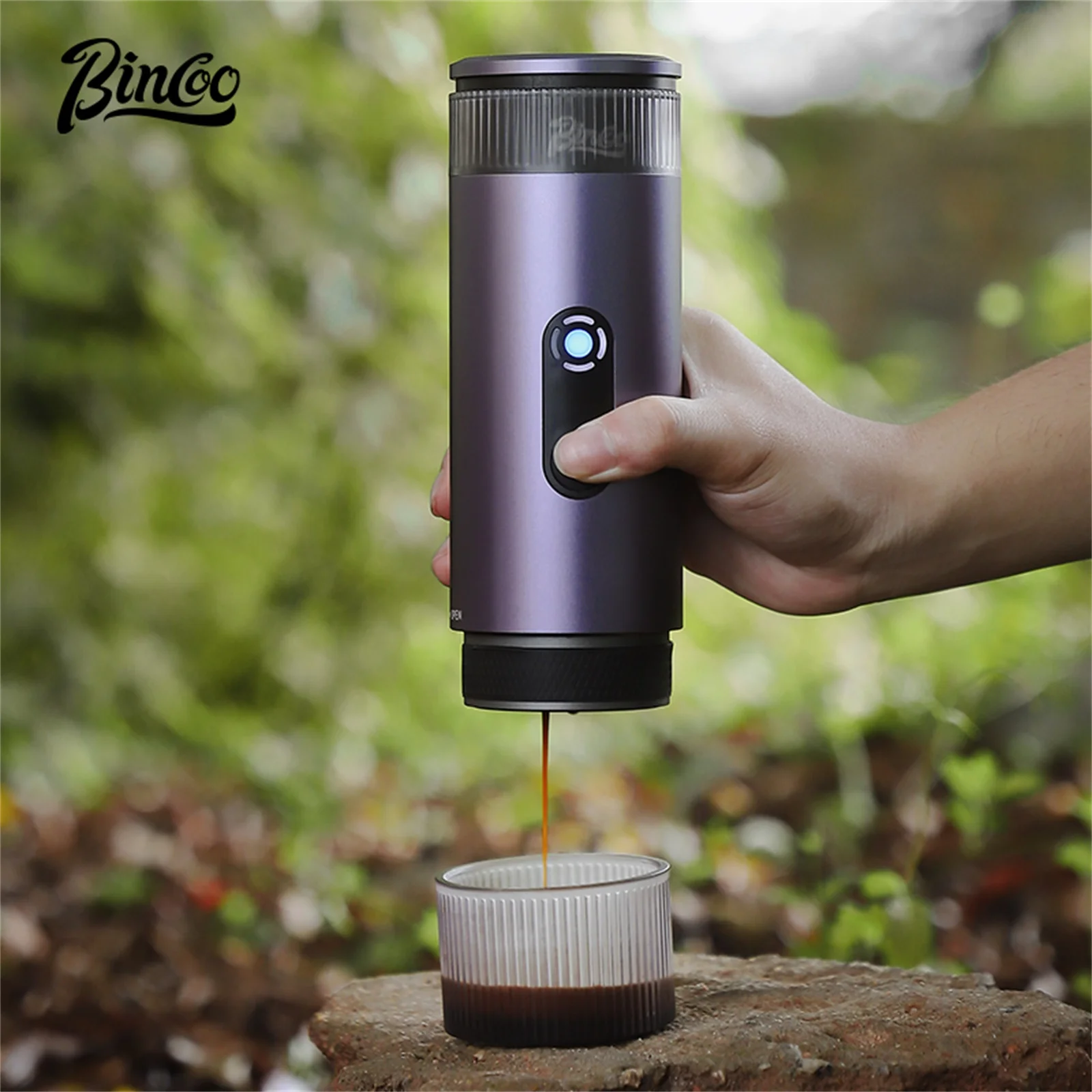 ماكينة القهوة المحمولة Bincoo H1Pro ماكينة إسبريسو...