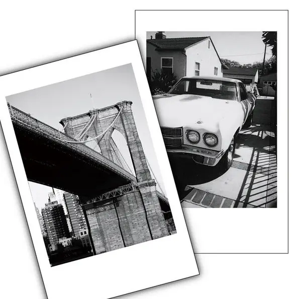 Fuji Instax Monochrome Black and White Fujifilm Films 10-100 Sheets for Mini 8 9 Instant Mini 12 11 7s 25 Camera Photo Paper